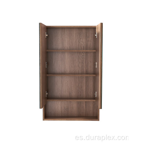 Mueble moderno colgado de melamina gabinete de afeitado con estante